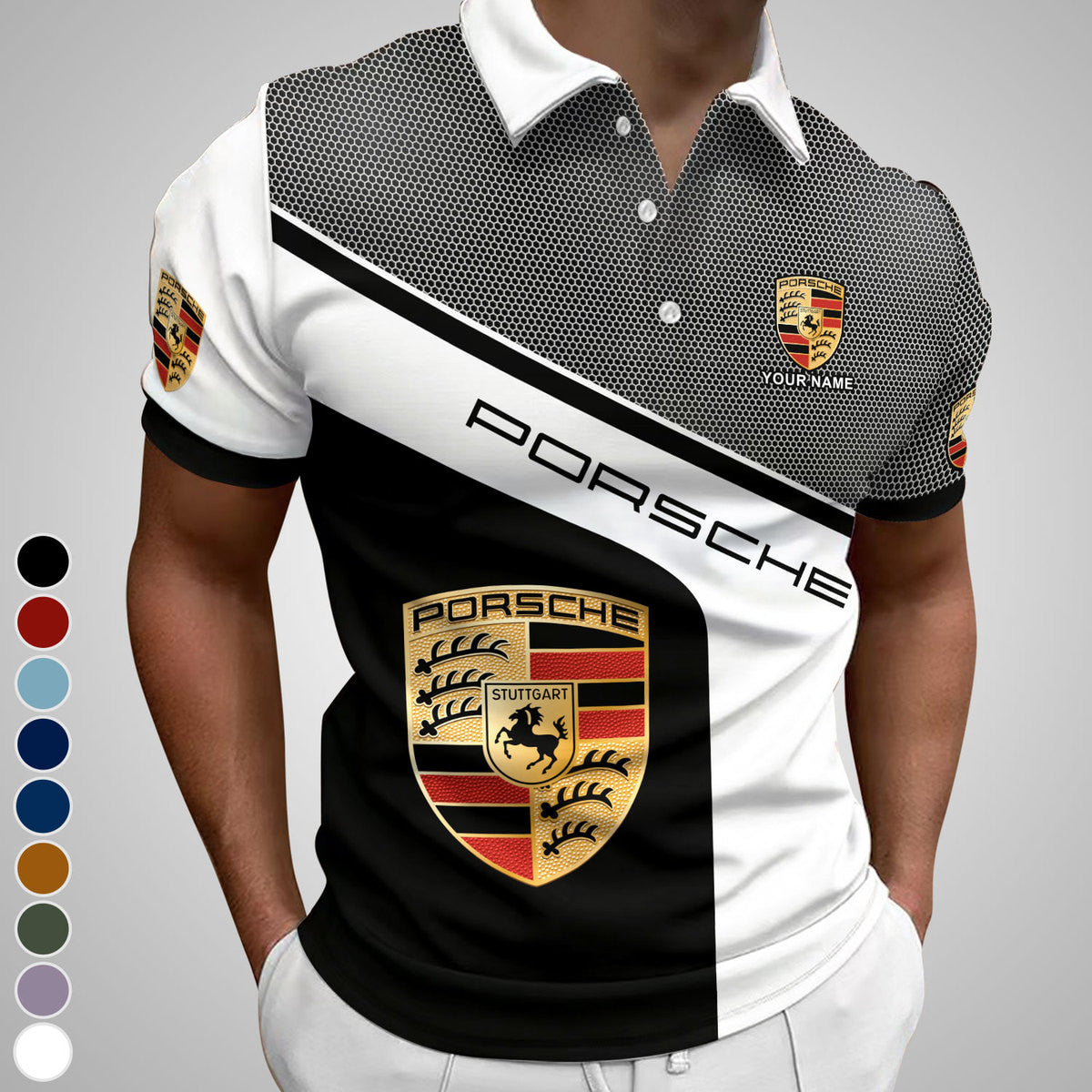 Personalized Pors Colors 3D Full Printing Set ,Pors Shirt , Hoodie , Short , Polo ,hawaii V5