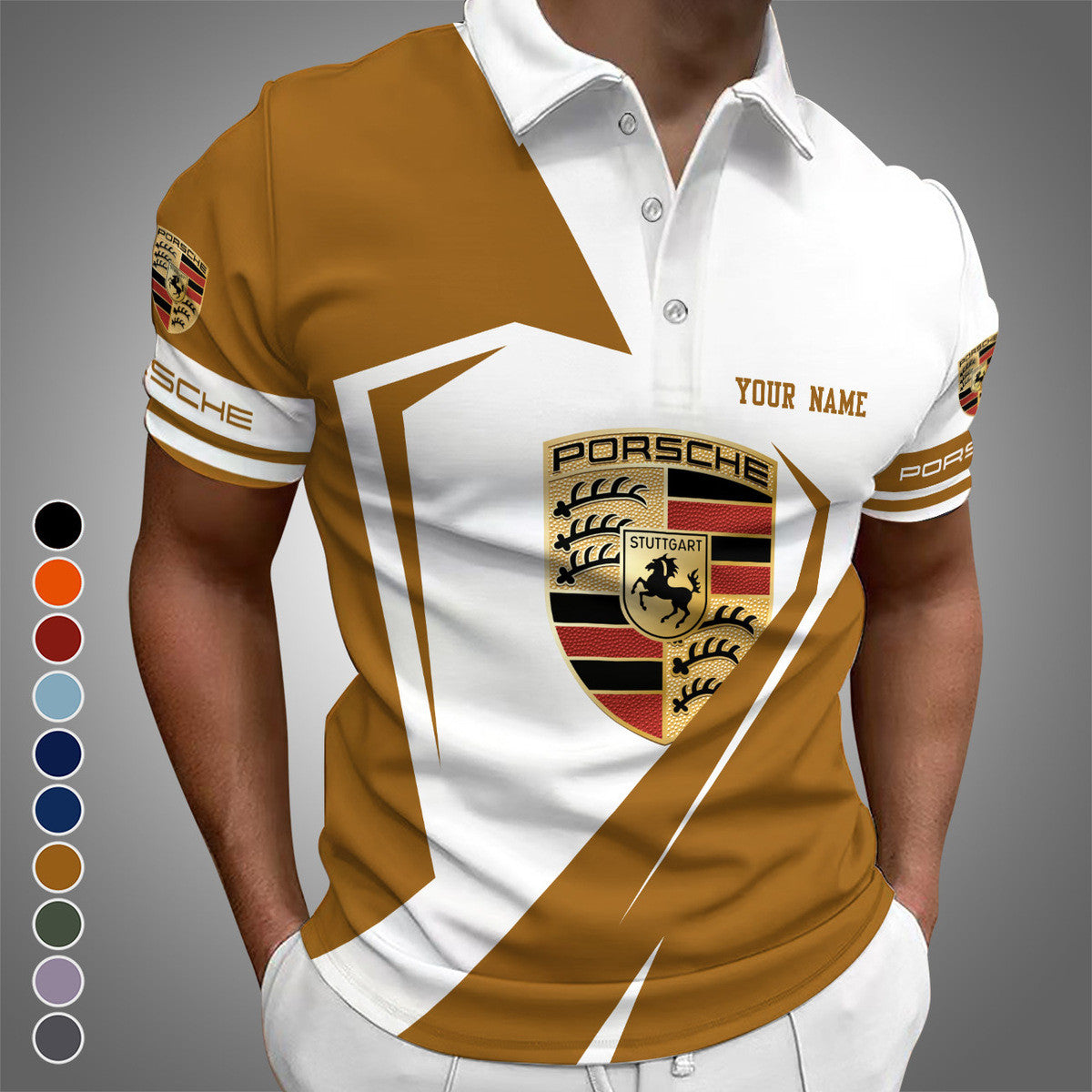 Personalized Pors Colors 3D Full Printing Set ,Pors Shirt , Hoodie , Short , Polo ,hawaii V8