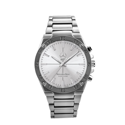 Personalized Merc 1853 Luxury Dial Steel Watch