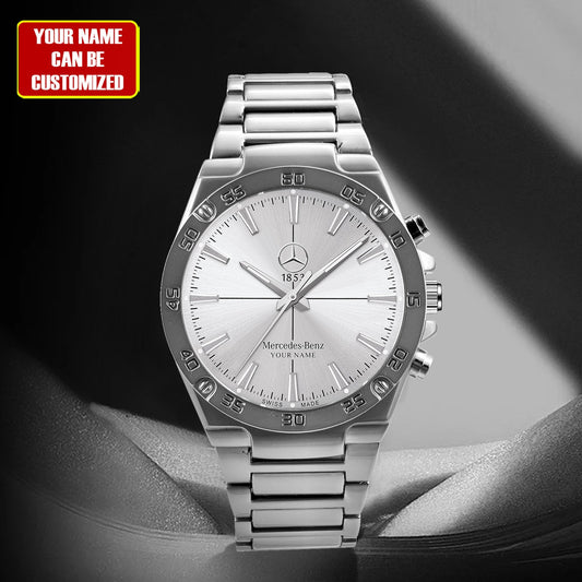 Personalized Merc 1853 Luxury Dial Steel Watch