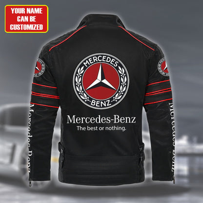 Personalized Merc Wolverin Leather Jacket