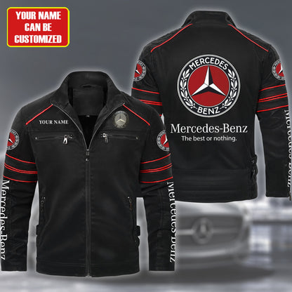 Personalized Merc Wolverin Leather Jacket