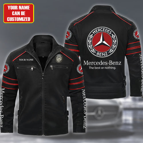 Personalized Merc Wolverin Leather Jacket