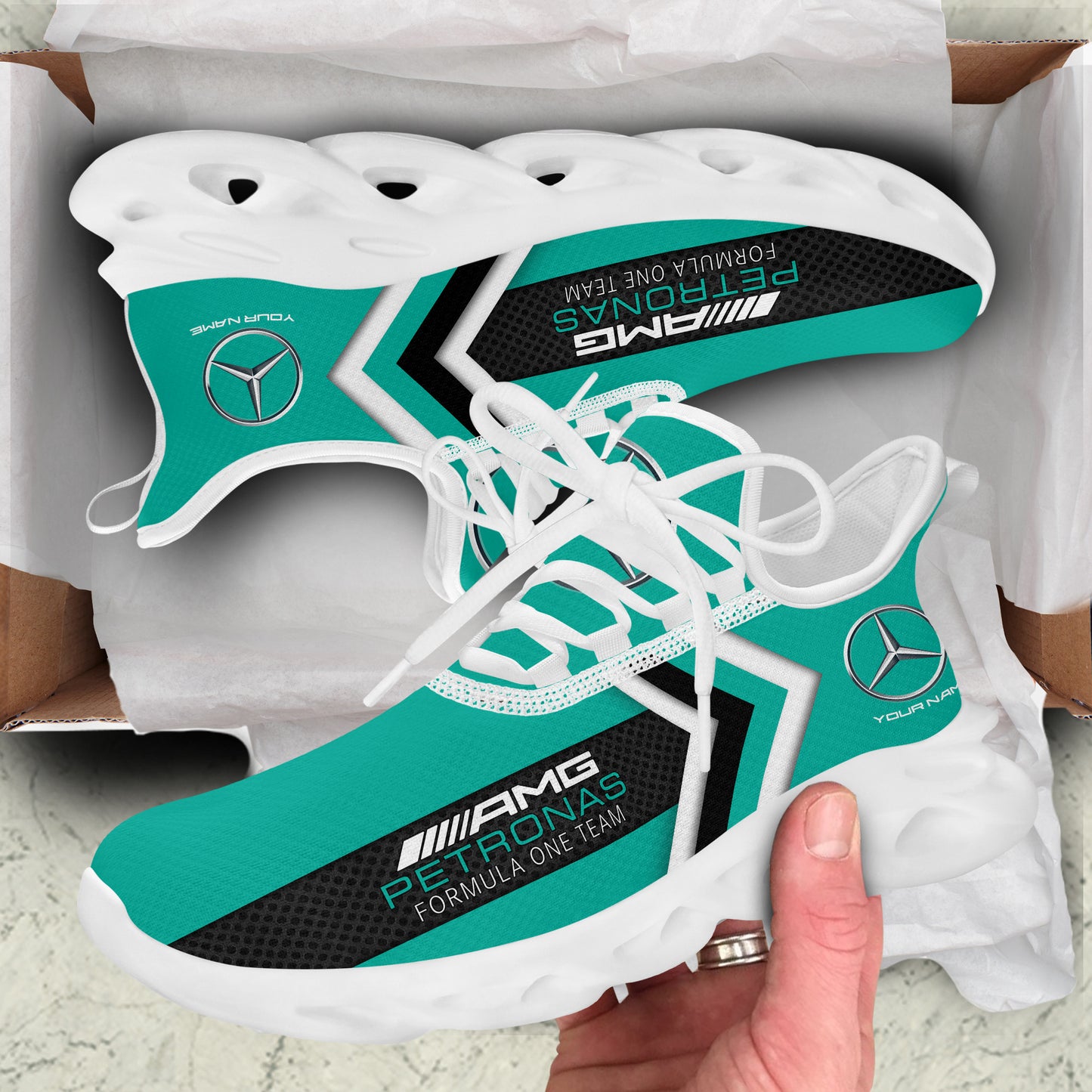Merc AMG Petronas Chunky Custom Sneaker