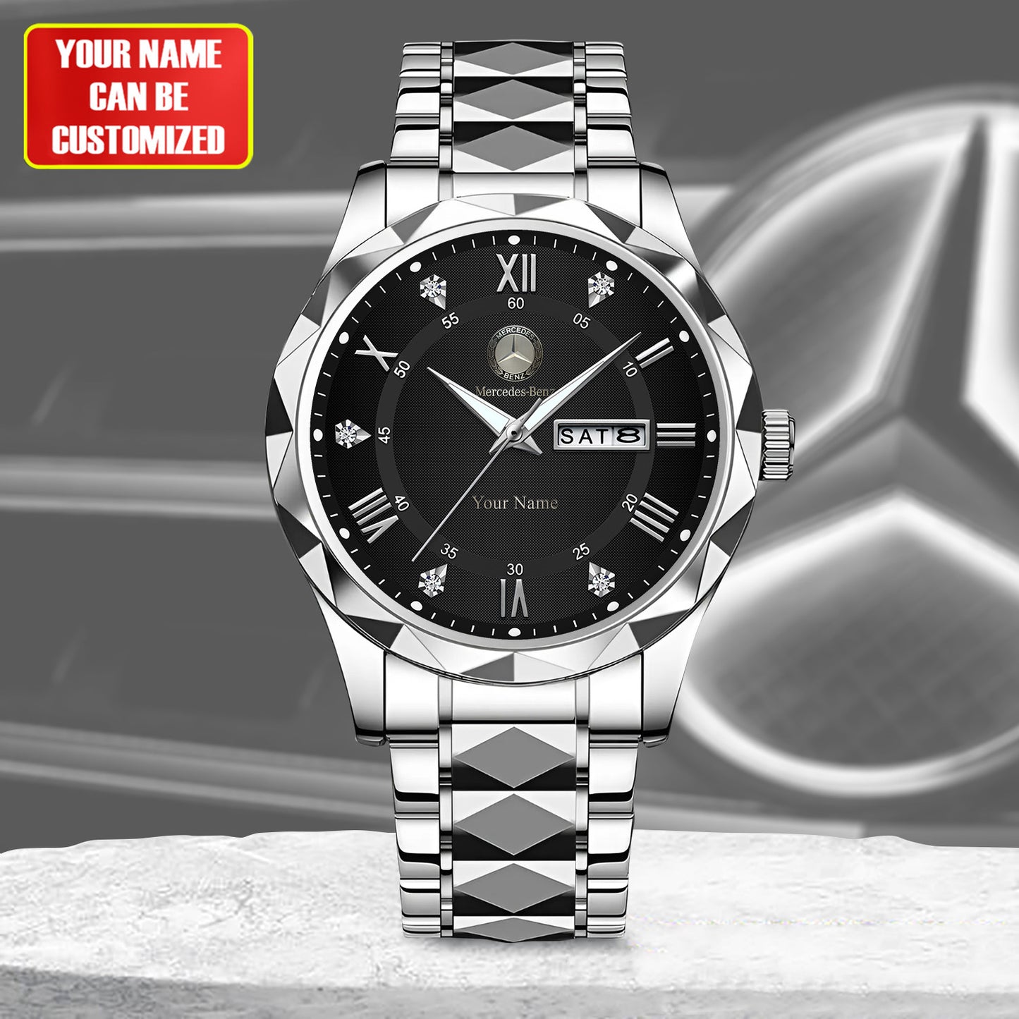 Personalized Merc Vintage Charley Watch