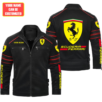Personalized SF Wolverin Leather Jacket