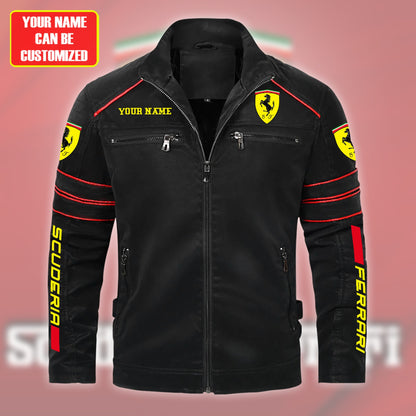 Personalized SF Wolverin Leather Jacket