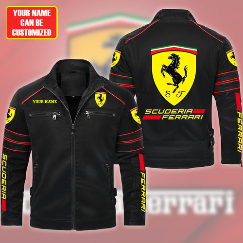 Personalized SF Wolverin Leather Jacket