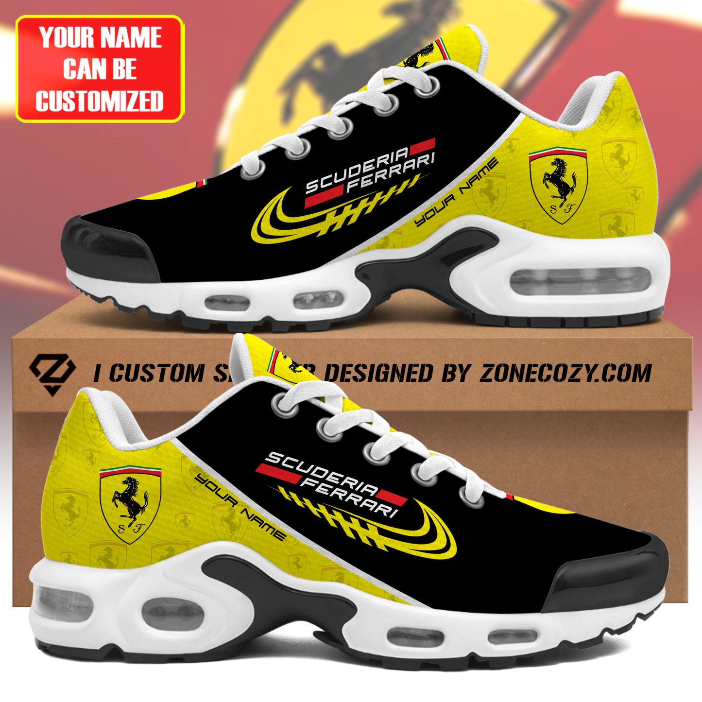 Personalized SF Air Cushion Sneaker P250301