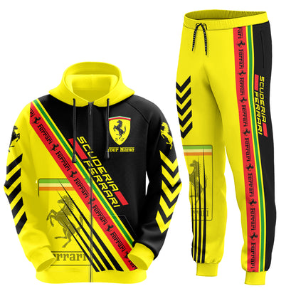 Personalized SF Q9 3D All over Printed Hoodie and Sweatpants set