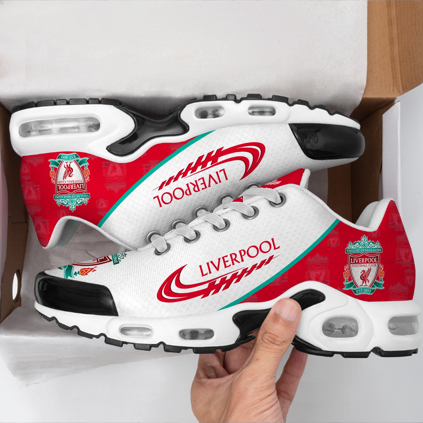 Personalized Liverpool Air Cushion Sneaker