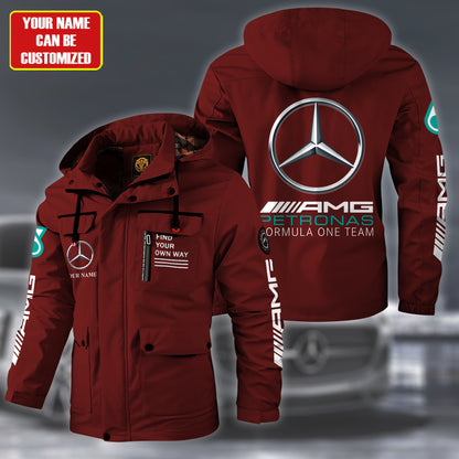 Merc AMG Petronas Windbreaker Hooded Jacket