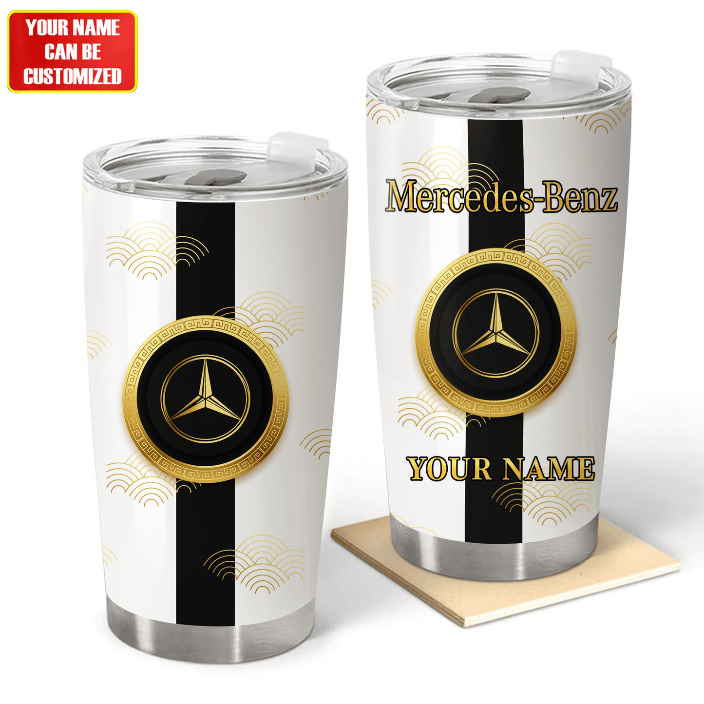Personalized Merc Cloud Classic Cap With Tumbler