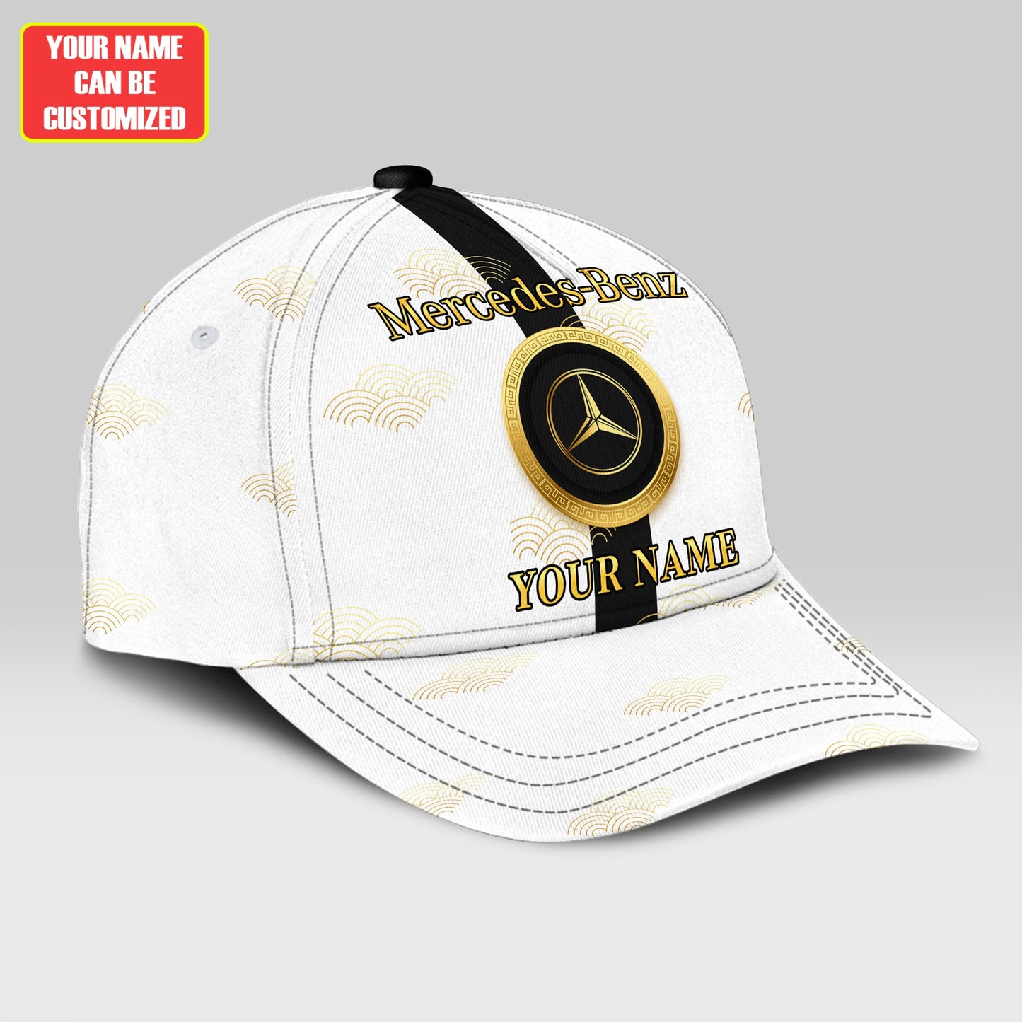 Personalized Merc Cloud Classic Cap With Tumbler