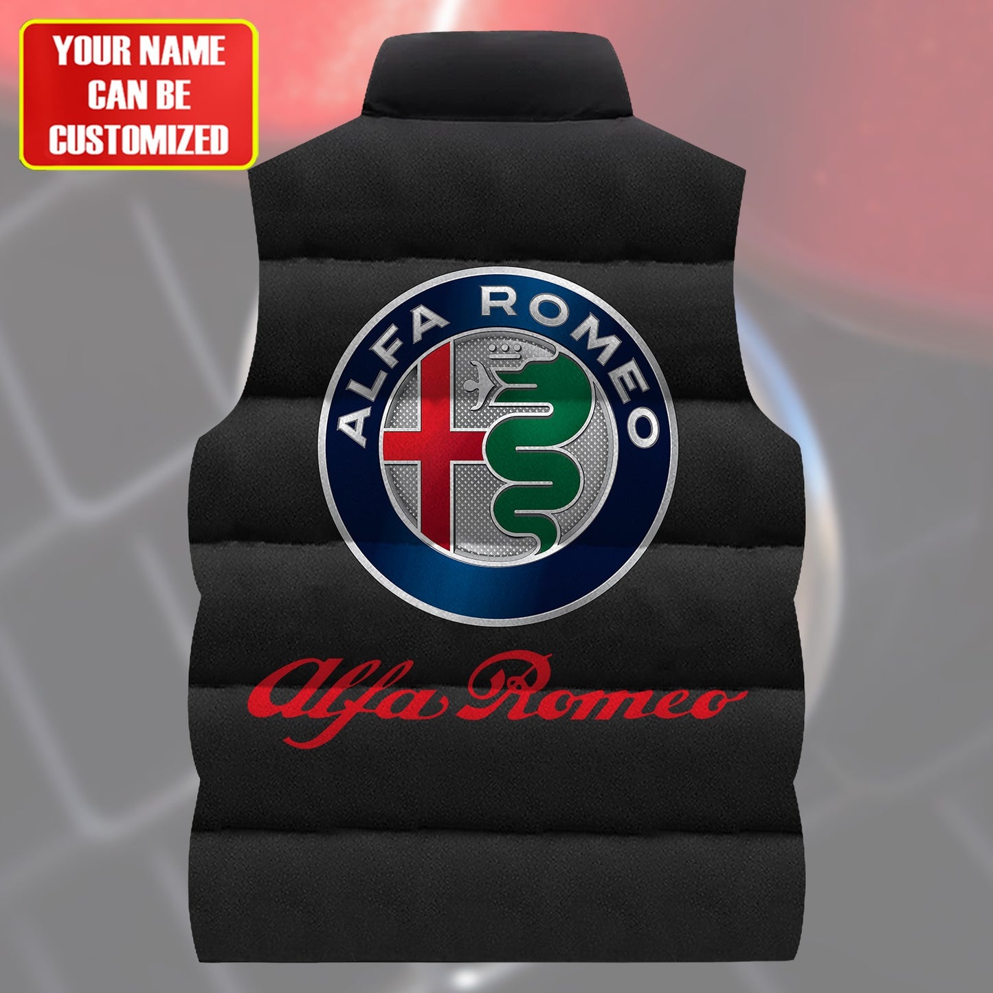 Personalized AR Sleeveless Windproof Puffer Jacket Q240313