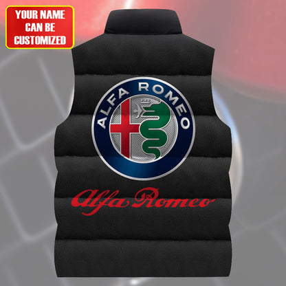 Personalized AR Sleeveless Windproof Puffer Jacket Q240313