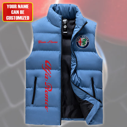 Personalized AR Sleeveless Windproof Puffer Jacket Q240313