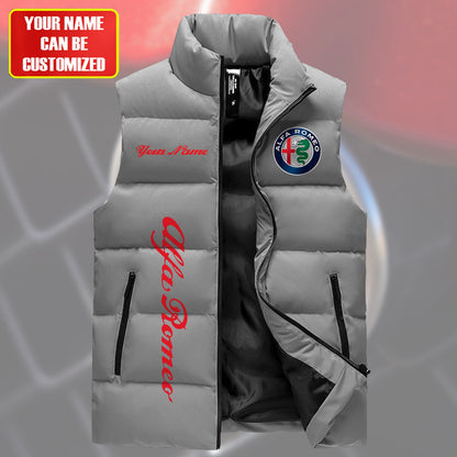 Personalized AR Sleeveless Windproof Puffer Jacket Q240313