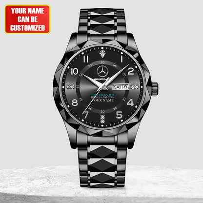 Personalized Merc AMG Petronas Luxury Alloy Charley Watch