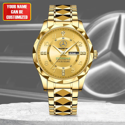 Personalized Merc AMG Petronas Luxury Alloy Charley Watch