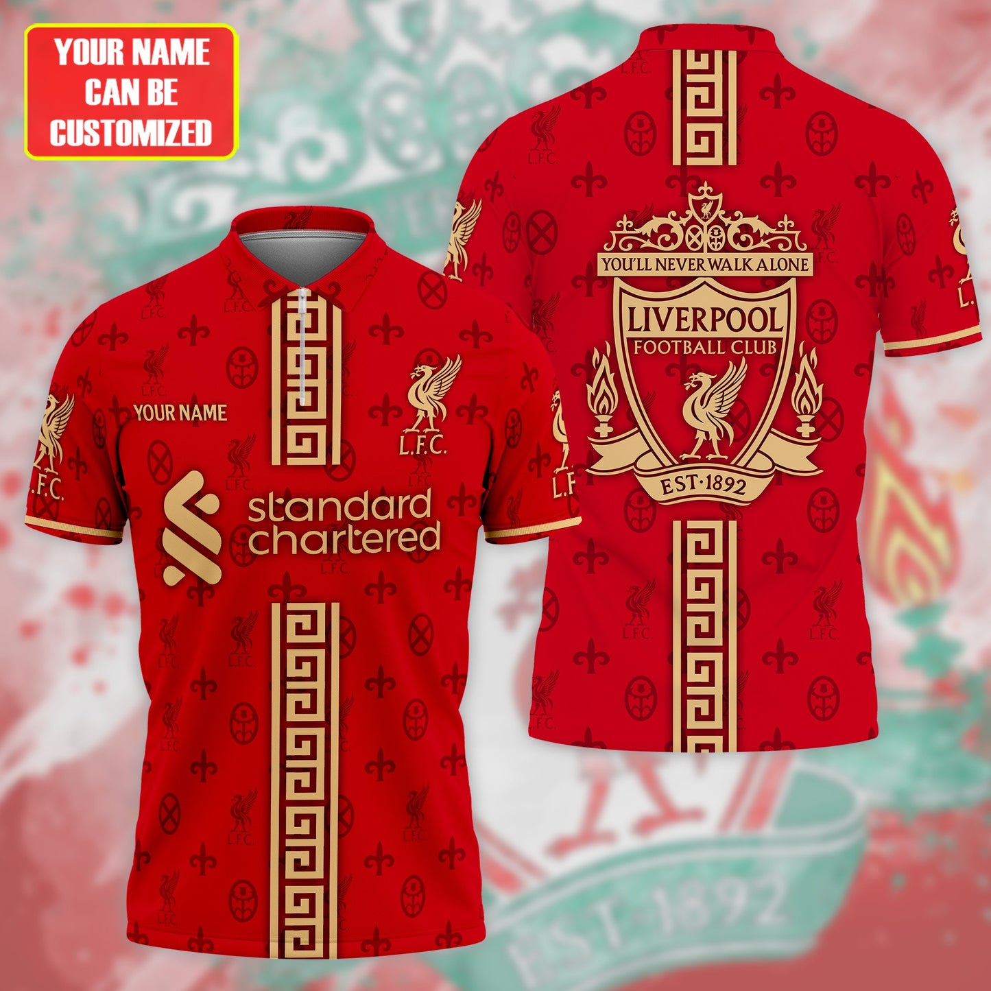 Personalized Liverpool 3D Full Printing Set , Liverpool Shirt , Hoodie , Short , Polo ,hawaii V17