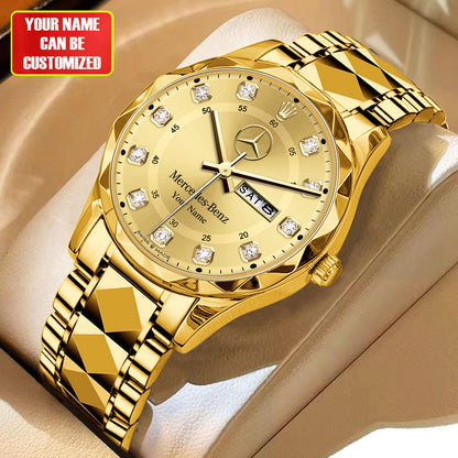 Personalized Merc Datejust Alloy Charley Watch