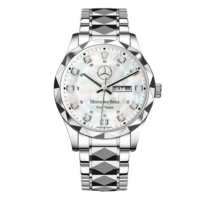 Personalized Merc Datejust Alloy Charley Watch