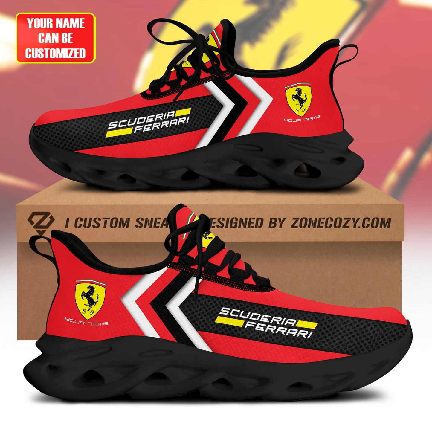 Personalized SF F1 Chunky Custom Sneaker