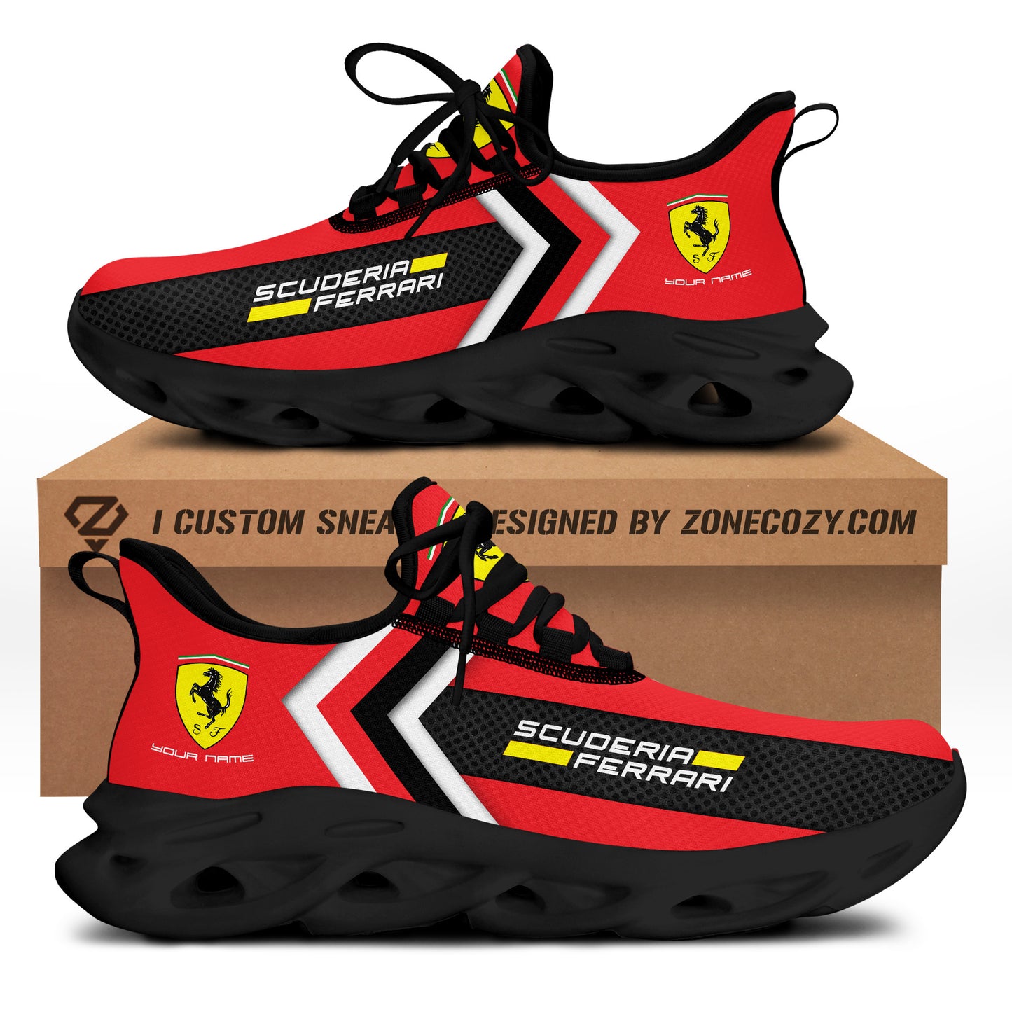 Personalized SF F1 Chunky Custom Sneaker