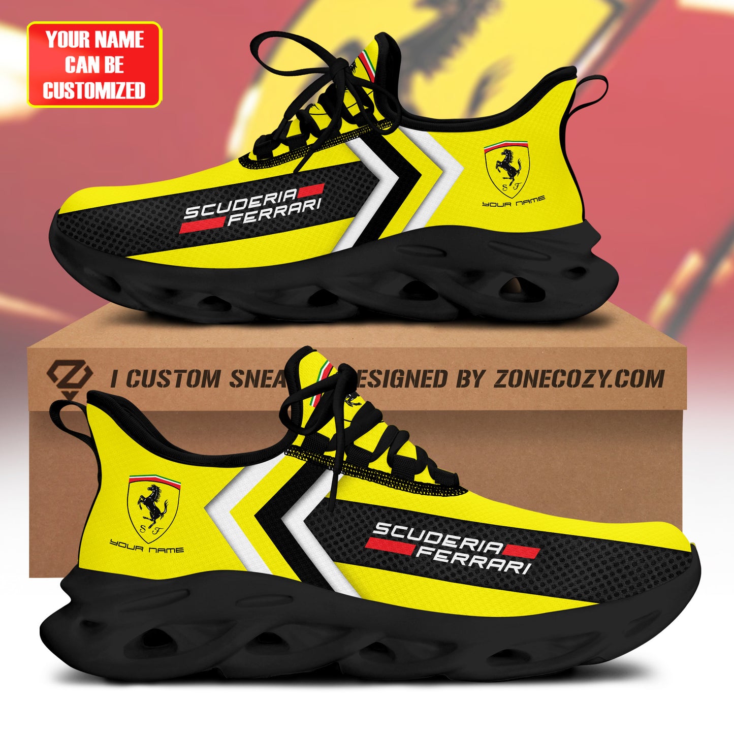 Personalized SF F1 Chunky Custom Sneaker