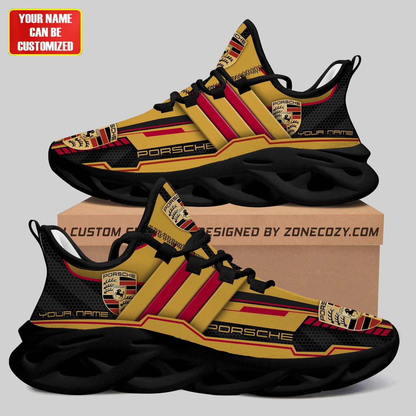 Personalized Pors Layer Chunky Custom Sneaker