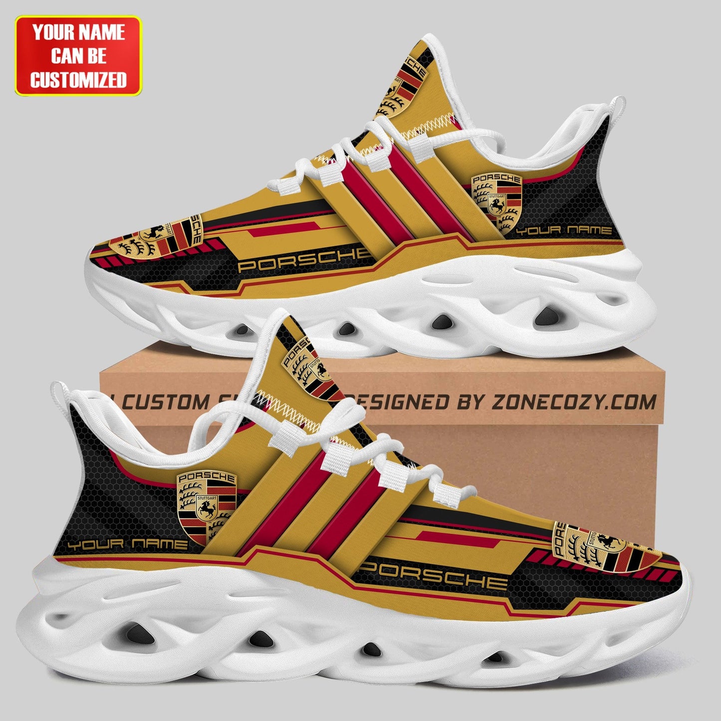 Personalized Pors Layer Chunky Custom Sneaker