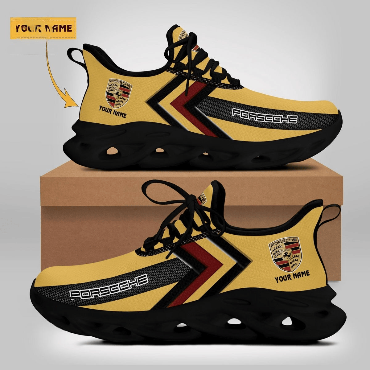 Personalized Pors Chunky Custom Sneaker