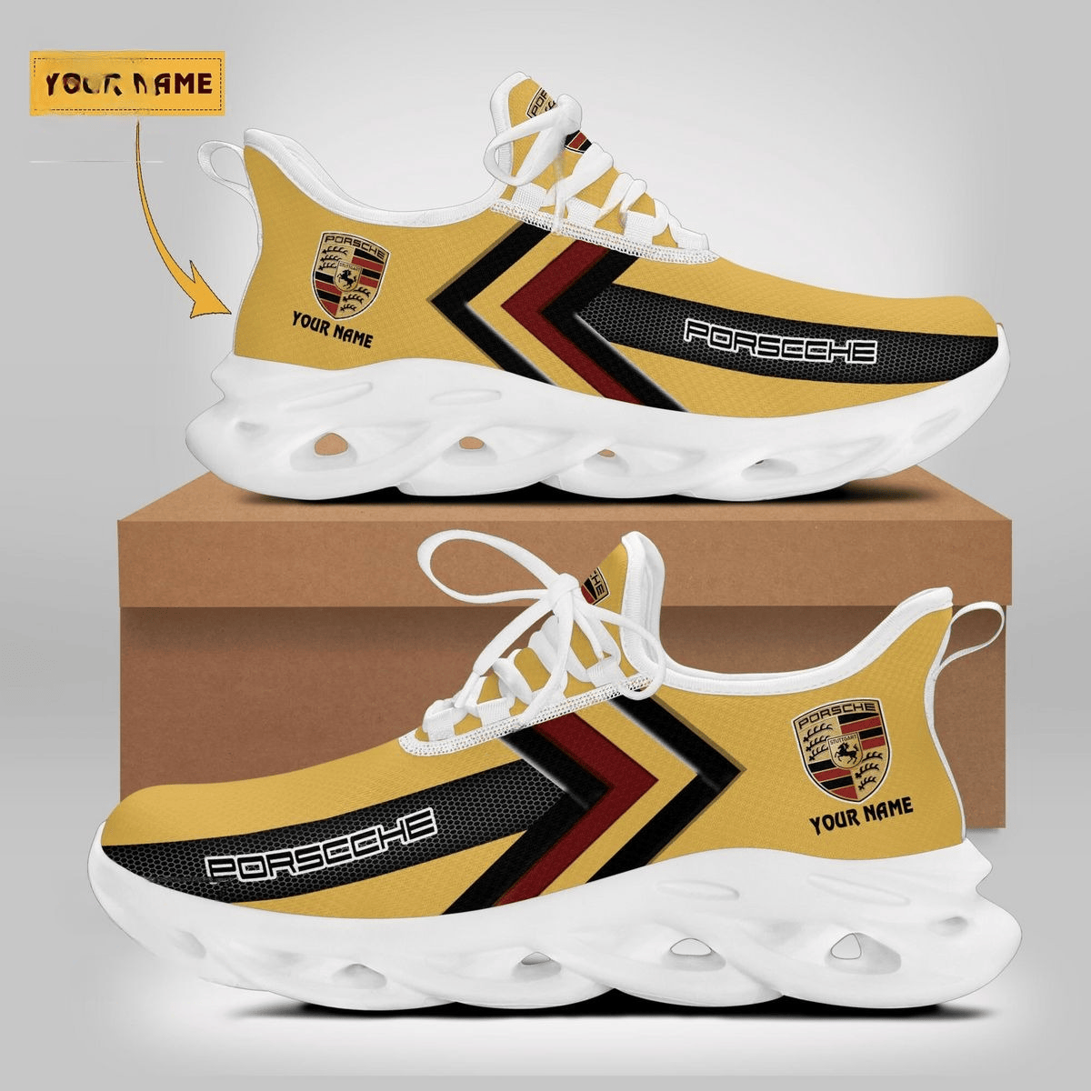 Personalized Pors Chunky Custom Sneaker