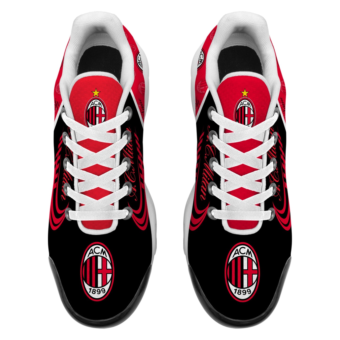 Personalized AC Milan Air Cushion Sneaker