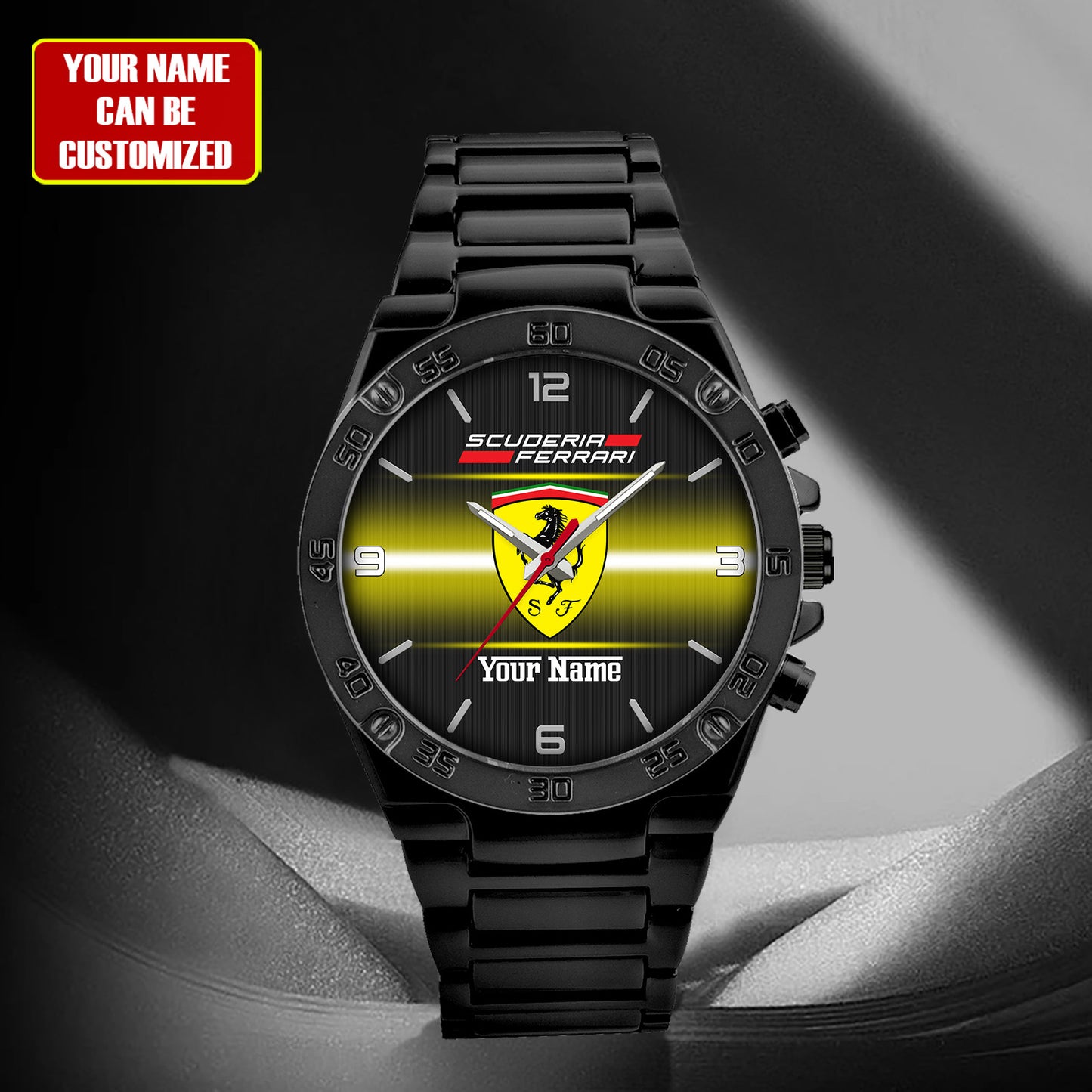 Personalized SF Sport Dial Steel Watch