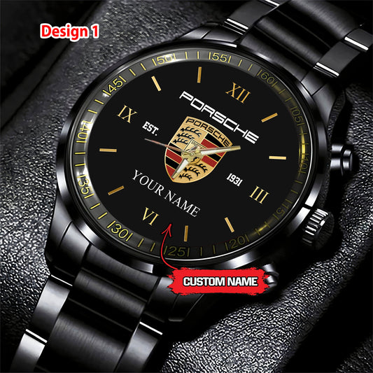 Personalized Pors Luxury Stainless Steel Watch