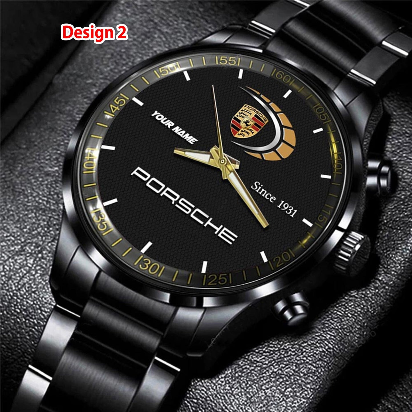Personalized Pors Luxury Stainless Steel Watch V2