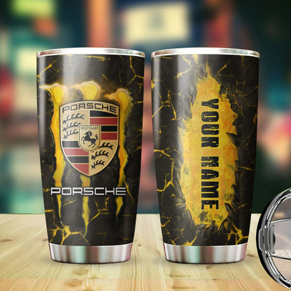 Personalized Pors Stainless Tumbler 20oz 30oz Cup