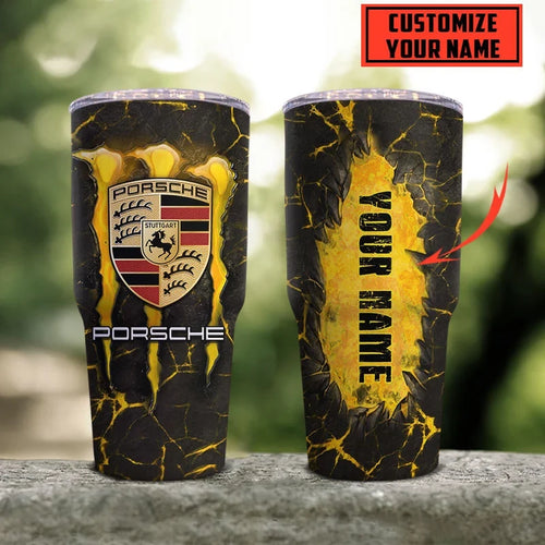 Personalized Pors Stainless Tumbler 20oz 30oz Cup