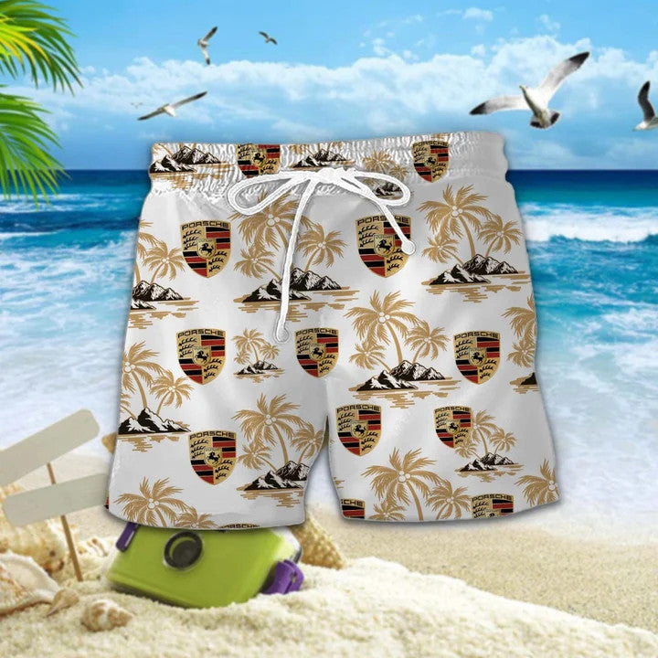 Pors Tropical Hawaii Shirt Beach Short V3