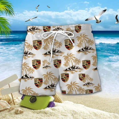 Pors Tropical Hawaii Shirt Beach Short V3