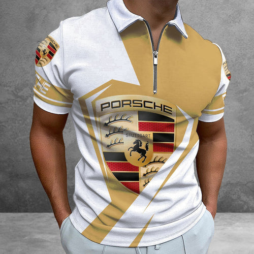 Pors 3D Full Printing Set , Pors Racing Shirt , Zipper Polo, Hoodie , Short , Polo ,hawaii V11