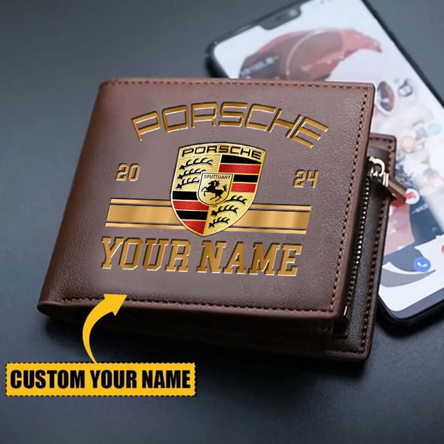 Personalized Pors Leather Wallet S150421