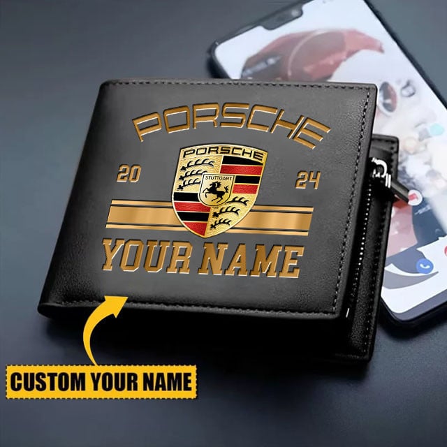 Personalized Pors Leather Wallet S150421