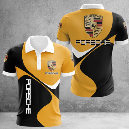 Pors 3D Full Printing Set , Pors Racing Shirt , Zipper Polo, Hoodie , Short , Polo ,hawaii V14