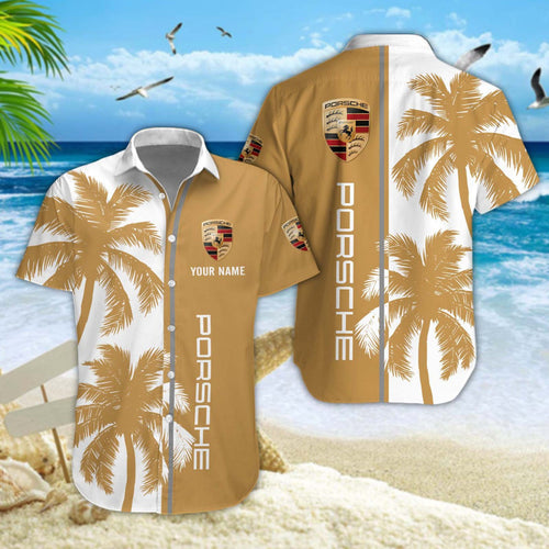Pors Tropical Hawaii Shirt Beach Short V6