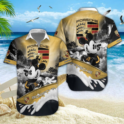 Pors Tropical Hawaii Shirt Beach Short V8