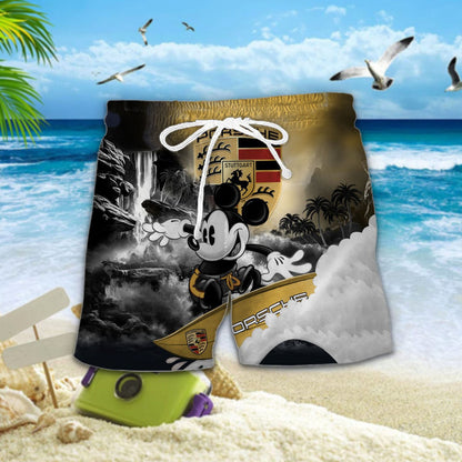 Pors Tropical Hawaii Shirt Beach Short V8