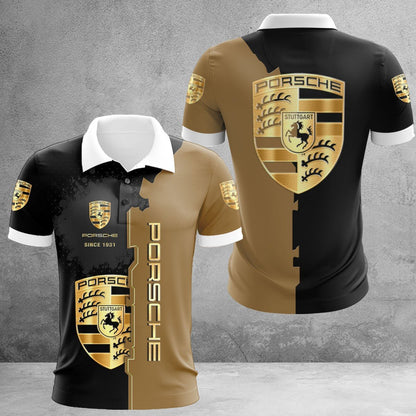 Pors 3D Full Printing Set , Pors Racing Shirt , Zipper Polo, Hoodie , Short , Polo ,hawaii V19